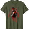 imageStar Wars Boba Fett Hunter Box Mandalorian Graphic TShirt TShirtOlive Green