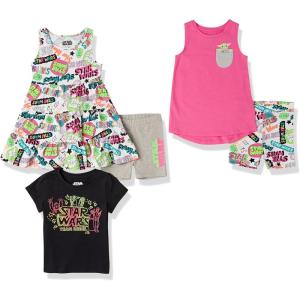 imageAmazon Essentials Disney  Marvel  Star Wars  Frozen  Princess Girls and Toddlers MixandMatch Outfit Sets MultipacksStar Wars Rebel