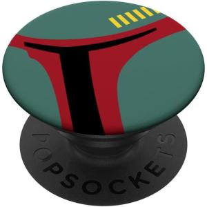 imageStar Wars Boba Fett Helmet PopSockets Adhesive PopGripAdhesive PopGrip