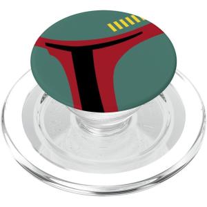 imageStar Wars Boba Fett Helmet PopSockets Adhesive PopGripMagnetic PopGrip