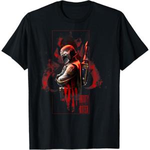 imageStar Wars Boba Fett Hunter Box Mandalorian Graphic TShirt TShirtBlack