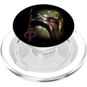imageStar Wars Boba Fett Portrait PopSockets MagSafe PopGrip for iPhoneMagSafe