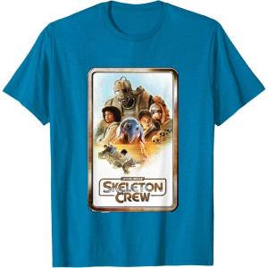 imageStar Wars Skeleton Crew Retro Golden Frame Poster TShirtSapphire Blue