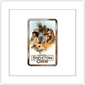 imageTrends International Gallery Pops Star Wars Skeleton Crew  Logo Badge Wall Art 12quot x 12quot Gallery Pops Wall Art Black Framed VersionWhite Framed Version