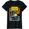 imageStar Wars Boba Fett Bounty Hunter Comic Book Cover TShirtBlack