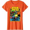 imageStar Wars Boba Fett Bounty Hunter Comic Book Cover TShirtOrange
