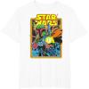 imageStar Wars Boba Fett Bounty Hunter Comic Book Cover TShirtWhite