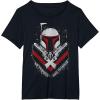 imageStar Wars Boba Fett No Threats Only Promises TShirtBlack