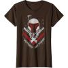 imageStar Wars Boba Fett No Threats Only Promises TShirtBrown