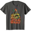 imageStar Wars Boba Fett Skeleton Halloween Costume TShirtAsphalt Grey