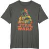 imageStar Wars Boba Fett Skeleton Halloween Costume TShirtAsphalt Grey