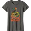 imageStar Wars Boba Fett Skeleton Halloween Costume TShirtAsphalt Grey