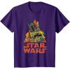 imageStar Wars Boba Fett Skeleton Halloween Costume TShirtPurple