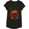 imageStar Wars Boba Fett Tropical Print Helmet TShirtBlack