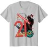 imageStar Wars Darth Vader 21st Birthday Abstract Background TShirtSilver Grey