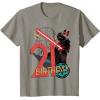 imageStar Wars Darth Vader 21st Birthday Abstract Background TShirtSlate Grey