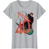 imageStar Wars Darth Vader 40th Birthday Abstract Background TShirtHeather Grey