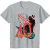 imageStar Wars Darth Vader 40th Birthday Abstract Background TShirtHeather Grey