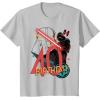 imageStar Wars Darth Vader 40th Birthday Abstract Background TShirtSilver Grey
