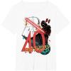 imageStar Wars Darth Vader 40th Birthday Abstract Background TShirtWhite