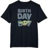 imageStar Wars Grogu Birthday Boy Big Face TShirtBlack