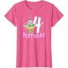 imageStar Wars The Mandalorian Grogu 4th Birthday Ice Cream Cone TShirtPink Heather