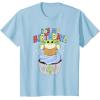 imageStar Wars The Mandalorian Grogu Its My Birthday Cupcake TShirtBaby Blue