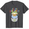 imageStar Wars The Mandalorian Grogu Its My Birthday Cupcake TShirtDark Heather Grey