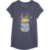 imageStar Wars The Mandalorian Grogu Its My Birthday Cupcake TShirtHeather Blue