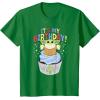 imageStar Wars The Mandalorian Grogu Its My Birthday Cupcake TShirtKelly Green