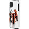 imageiPhone 16 Star Wars Boba Fett Helmet Paint Drip White CaseiPhone 11