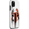imageiPhone 16 Star Wars Boba Fett Helmet Paint Drip White CaseiPhone 11 Pro