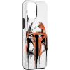 imageiPhone 16 Star Wars Boba Fett Helmet Paint Drip White CaseiPhone 12 Pro Max