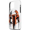 imageiPhone 16 Star Wars Boba Fett Helmet Paint Drip White CaseiPhone 13 Pro Max
