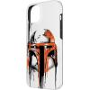 imageiPhone 16 Star Wars Boba Fett Helmet Paint Drip White CaseiPhone 14 Plus
