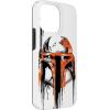 imageiPhone 16 Star Wars Boba Fett Helmet Paint Drip White CaseiPhone 14 Pro Max