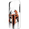 imageiPhone 16 Star Wars Boba Fett Helmet Paint Drip White CaseiPhone 15 Plus