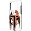 imageiPhone 16 Star Wars Boba Fett Helmet Paint Drip White CaseiPhone 15 Pro