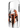 imageiPhone 16 Star Wars Boba Fett Helmet Paint Drip White CaseiPhone 15 Pro Max
