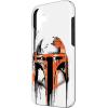 imageiPhone 16 Star Wars Boba Fett Helmet Paint Drip White CaseiPhone 16 Plus