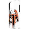 imageiPhone 16 Star Wars Boba Fett Helmet Paint Drip White CaseiPhone 16 Pro Max