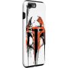 imageiPhone 16 Star Wars Boba Fett Helmet Paint Drip White CaseiPhone 7 Plus8 Plus