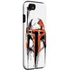 imageiPhone 16 Star Wars Boba Fett Helmet Paint Drip White CaseiPhone SE 2020  7  8