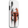 imageiPhone 16 Star Wars Boba Fett Helmet Paint Drip White CaseiPhone XR