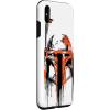 imageiPhone 16 Star Wars Boba Fett Helmet Paint Drip White CaseiPhone XS Max