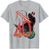 imageStar Wars Darth Vader 40th Birthday Abstract Background TShirtHeather Grey