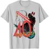 imageStar Wars Darth Vader 40th Birthday Abstract Background TShirtSilver Grey