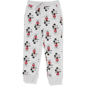 imageAmazon Essentials Disney  Marvel  Star Wars Boys and Toddlers Fleece Jogger Sweatpants MultipacksHeather Grey Mickey