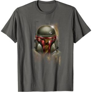 imageStar Wars Boba Fett Han Solo Bounty in Carbonite Tshirt TShirtAsphalt Grey