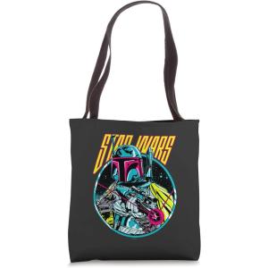 imageStar Wars Boba Fett Neon Blaster Tote Bag